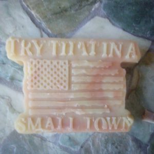 Goats Milk, Manuka Honey, Jojoba Oil, Ground Oats. Teak Mahogany Scent. Try That In A Small Town.